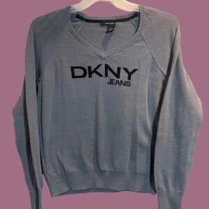 Women’s V-Neck DKNY Jeans Sweater